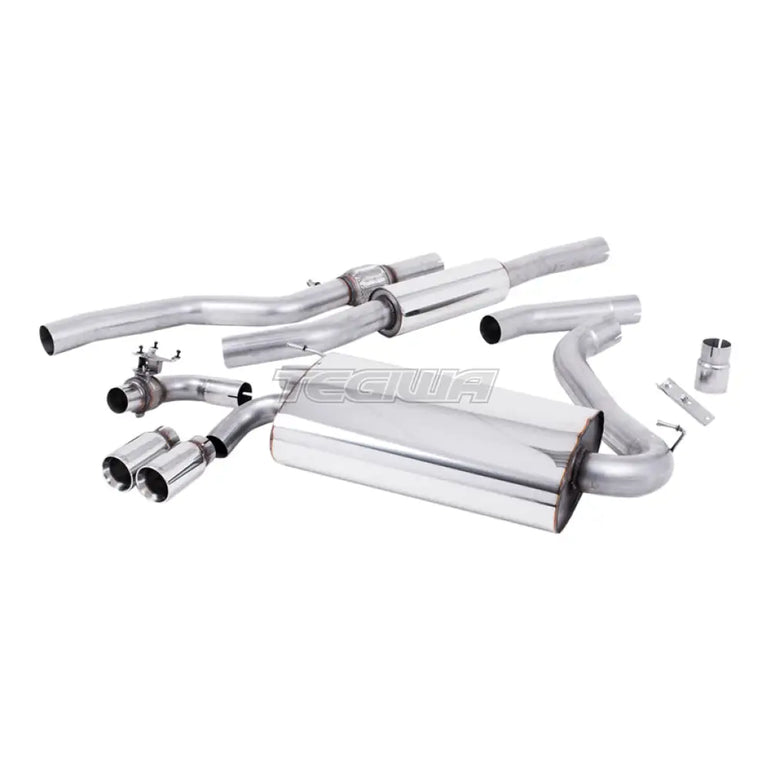 Milltek BMW 4 Series F32 428i Coupe (Manual Gearbox without Tow Bar None xDrive & N20 Engine Only) 2014-2018 Cat-back Exhaust