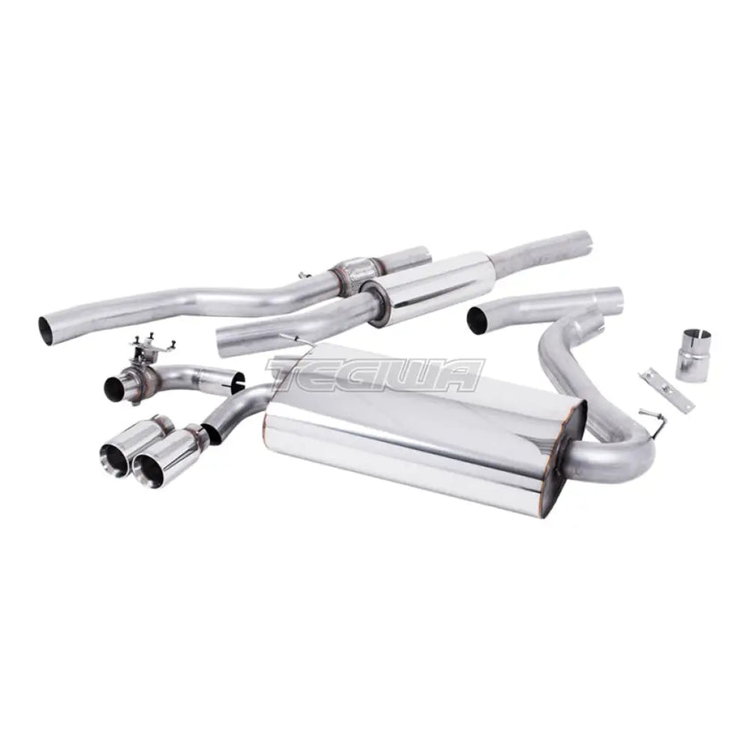 Milltek BMW 4 Series F32 428i Coupe (Manual Gearbox without Tow Bar None xDrive & N20 Engine Only) 2014-2018 Cat-back Exhaust
