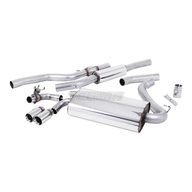 Milltek BMW 4 Series F32 428i Coupe (Manual Gearbox without Tow Bar None xDrive & N20 Engine Only) 2014-2018 Cat-back Exhaust