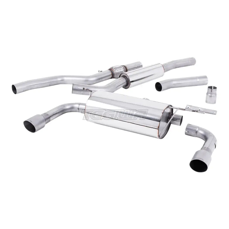 Milltek BMW 4 Series F32 428i Coupe (Manual Gearbox without Tow Bar None xDrive & N20 Engine Only) 2014-2018 Cat-back Exhaust