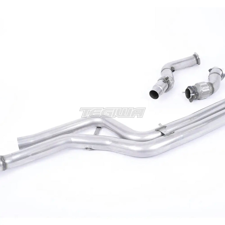 Milltek BMW 4 Series F82/83 M4 Coupe/Convertible (Non-OPF equipped models only) 2014-2018 Large-bore Downpipe and De-cat Exhaust