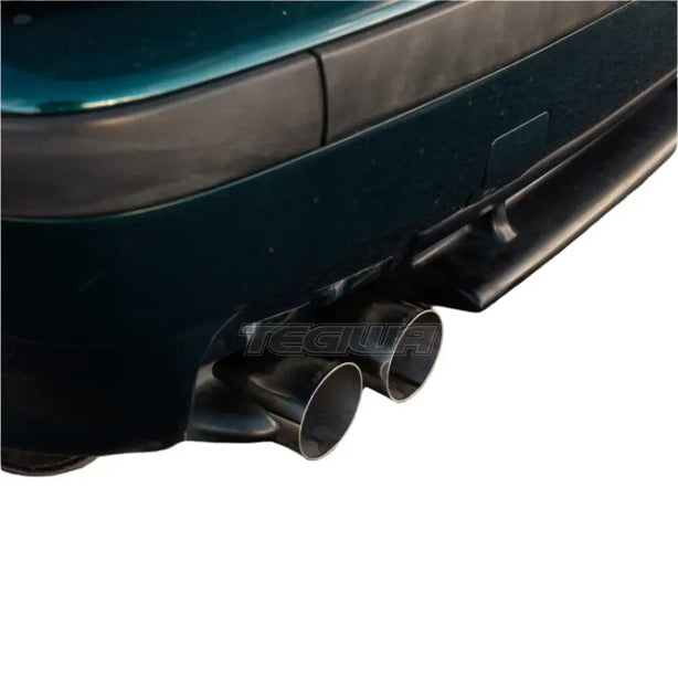 Milltek Cat Back System OEM+ Single Wall Polished 70mm Tips BMW E36 325i 328i 90-00