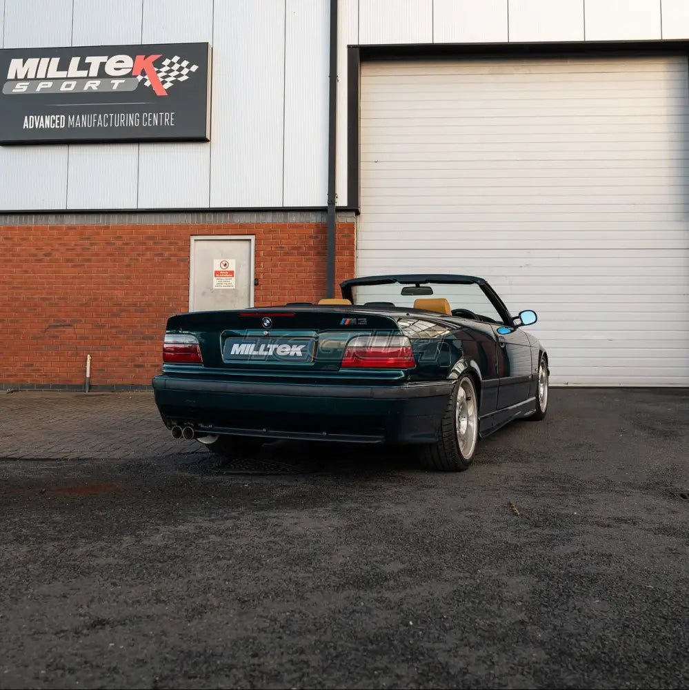 Milltek Cat Back System OEM+ Single Wall Polished 70mm Tips BMW E36 M3 92-99