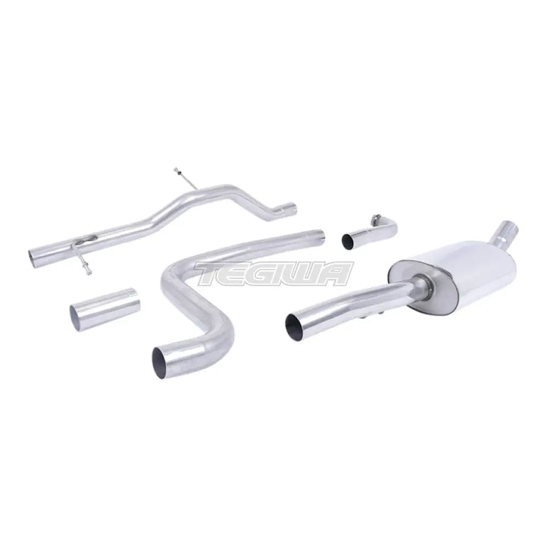 Milltek Ford Fiesta Mk8 1.0T EcoBoost ST-Line 3 & 5 Door (Non-OPF/GPF Models Only) 2017-2019 Cat-back Exhaust