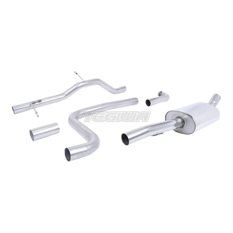 Milltek Ford Fiesta Mk8 1.0T EcoBoost ST-Line 3 & 5 Door (Non-OPF/GPF Models Only) 2017-2019 Cat-back Exhaust
