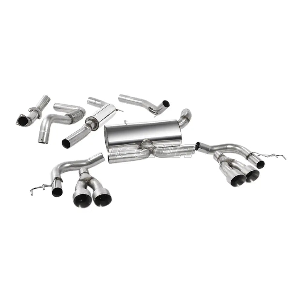Milltek Honda Civic Type R FK2 Turbocharged 2.0 litre i-VTEC (RHD models only) 2015-2017 Cat-back Exhaust