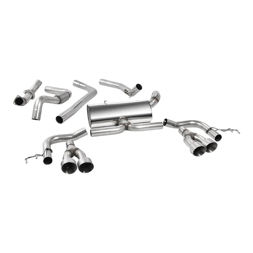Milltek Honda Civic Type R FK2 Turbocharged 2.0 litre i-VTEC (RHD models only) 2015-2017 Cat-back Exhaust