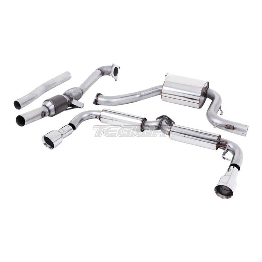 Milltek Volkswagen Golf Mk6 GTi 2.0 TSI 210PS 2009-2013 Turbo-back including Hi-Flow Sports Cat Exhaust - SSXVW138