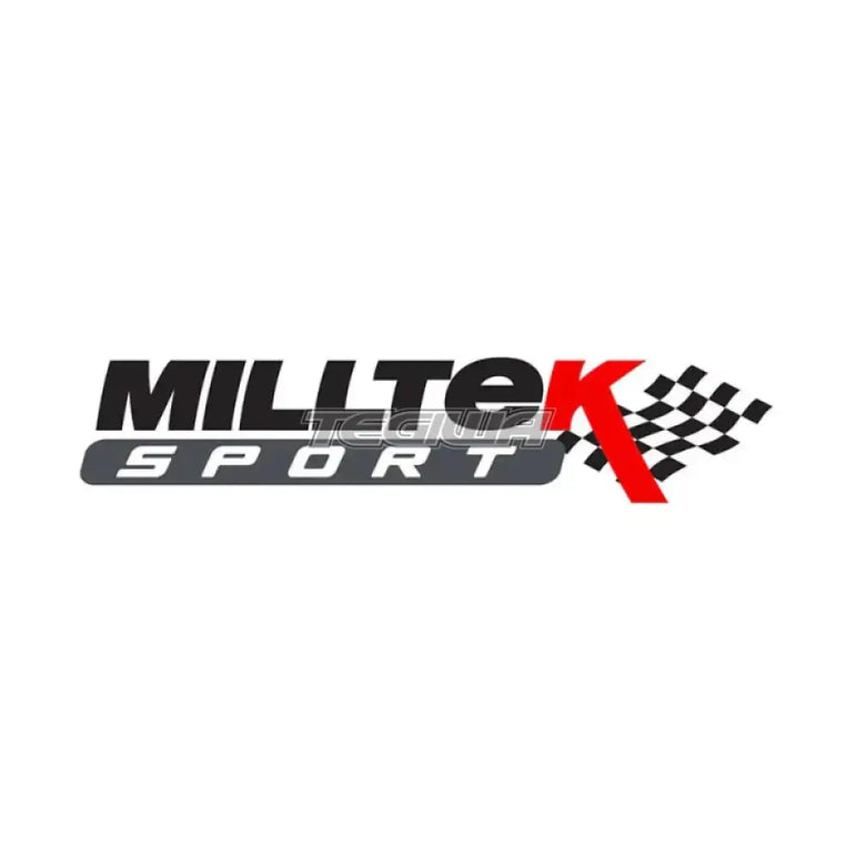 Milltek Volkswagen Golf MK7.5 GTi (Performance Pack Models & Non OPF/GPF Equipped Models Only) 2017-2018 Cat-back Exhaust - Non-Resonated GT-100 Titanium Trims