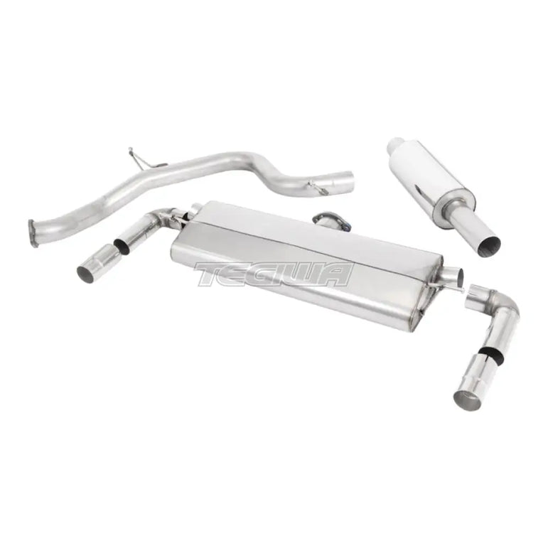 Milltek Volkswagen Golf MK7.5 GTi (TCR & Performance Pack Models GPF/OPF Equipped Models) 2019-2020 Cat Back Exhaust