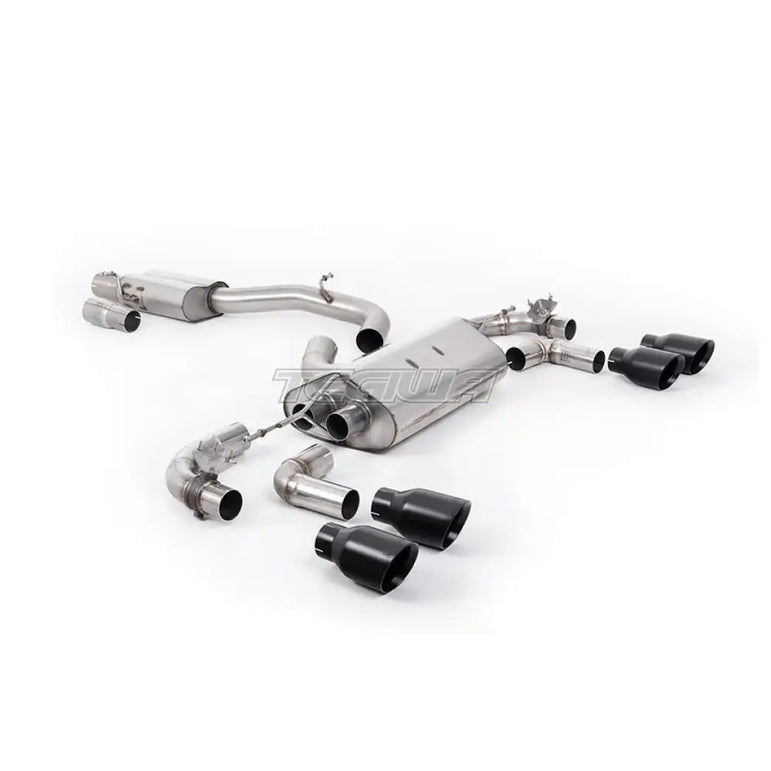 Milltek Volkswagen Golf Mk7.5 R 2.0 TSI 300PS (GPF Equipped Models Only) - 80mm Race Systems 2019-2022 Cat-back Exhaust
