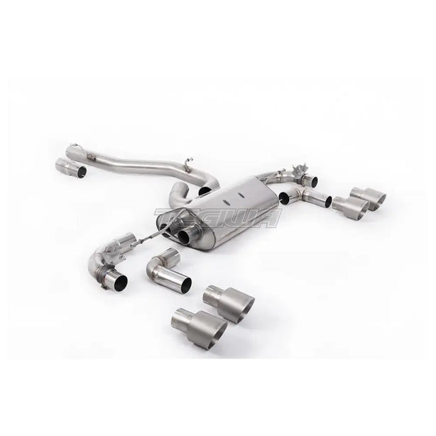 Milltek Volkswagen Golf Mk7.5 R 2.0 TSI 310PS (Non-GPF Equipped Models Only) - 80mm Race Systems 2017-2021 Cat-back Exhaust