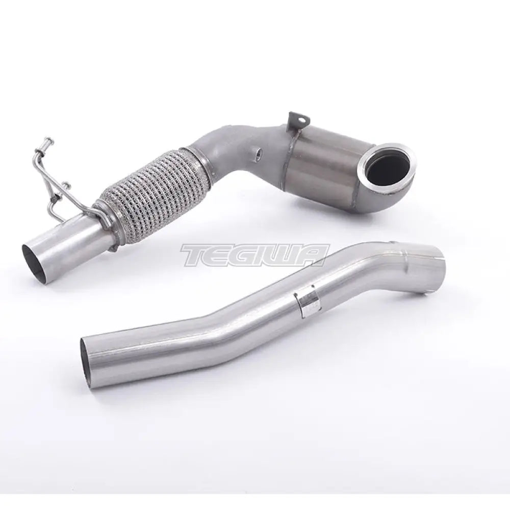 Milltek Volkswagen Golf MK7 GTi (including GTi Performance Pack Clubsport & Clubsport S models) 2013-2016 Cast Downpipe with Race Cat Exhaust - Fits with Milltek System