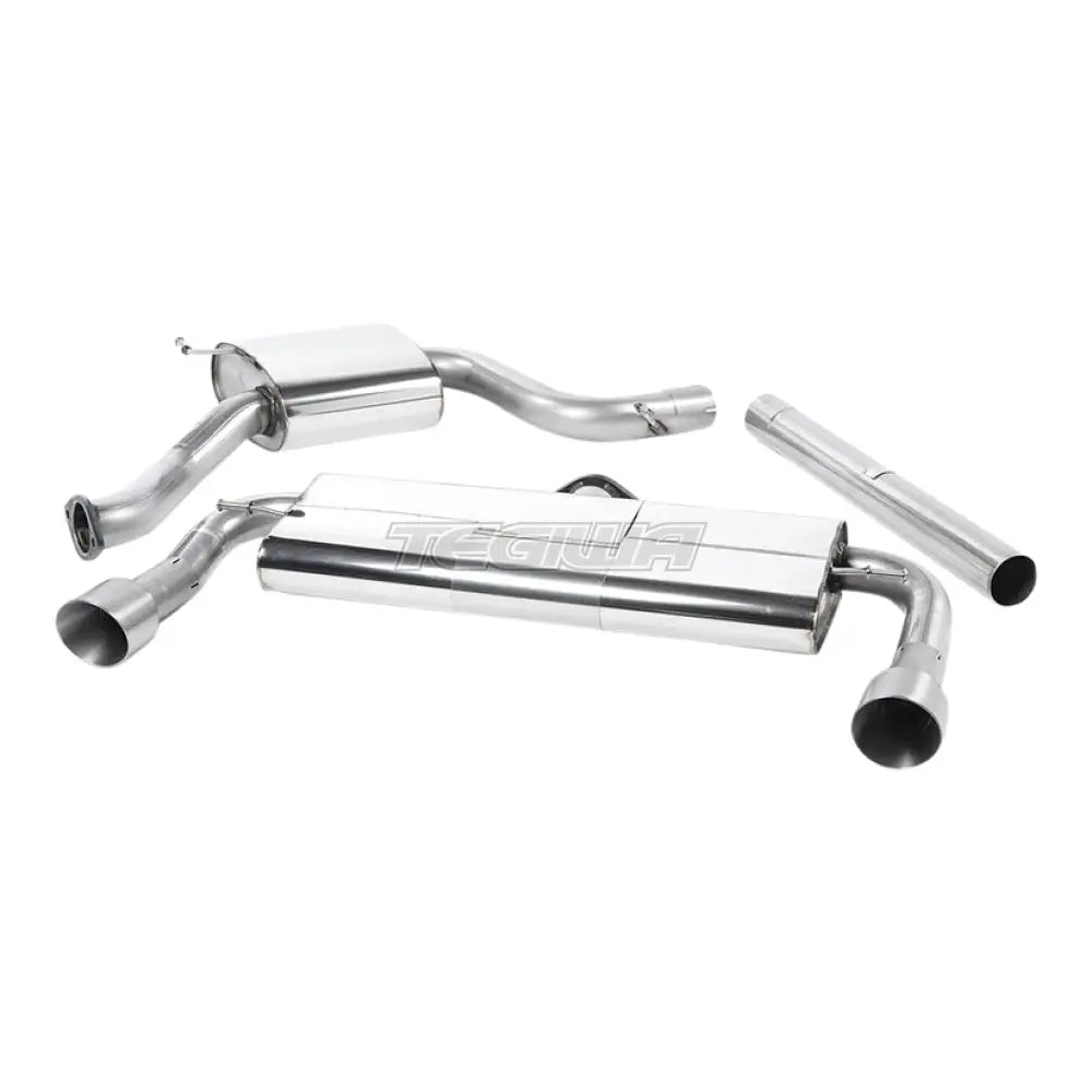 Milltek Volkswagen Golf MK7 GTi (including GTi Performance Pack Clubsport & Clubsport S models) 2013-2016 Cat-back Exhaust - Titanium Tips - SSXVW227