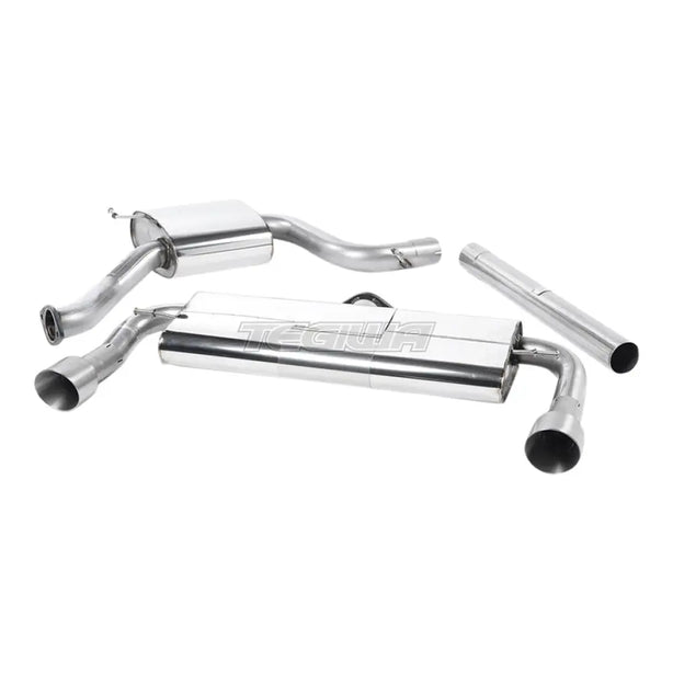Milltek Volkswagen Golf MK7 GTi (including GTi Performance Pack Clubsport & Clubsport S models) 2013-2016 Cat-back Exhaust - Titanium Tips - SSXVW227