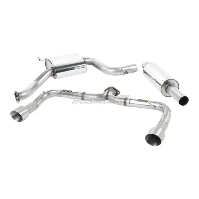 Milltek Volkswagen Golf MK7 GTi (including GTi Performance Pack Clubsport & Clubsport S models) 2013-2016 Cat-back Exhaust - Titanium Tips - SSXVW228