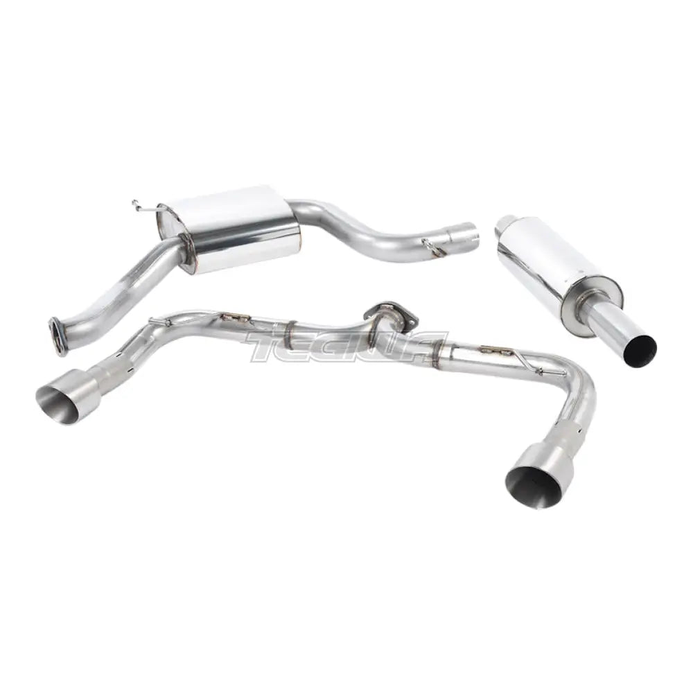 Milltek Volkswagen Golf MK7 GTi (including GTi Performance Pack Clubsport & Clubsport S models) 2013-2016 Cat-back Exhaust - Titanium Tips - SSXVW228