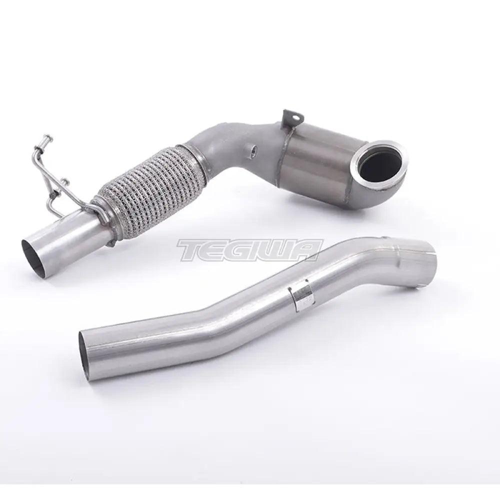 Milltek Volkswagen Golf MK7 GTi (including GTi Performance Pack Clubsport & Clubsport S models) 2013-2016 Large Bore Downpipe and Hi-Flow Sports Cat Exhaust - Fits with Milltek System - SSXVW261