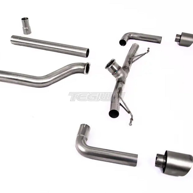 Milltek Volkswagen Golf Mk8 GTi (245ps OPF/GPF Equipped Models) 2020-2024 Particulate Filter-back Exhaust