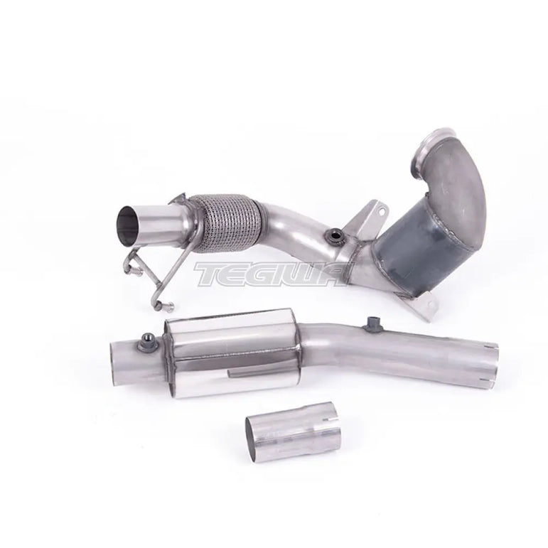 Milltek Volkswagen Polo GTI 2.0 TSI (AW 5 Door) - GPF/OPF Models Only 2019-2021 Hi-Flow Sports Cat and Downpipe Exhaust - Non-Resonated Fits with Milltek System - SSXVW553