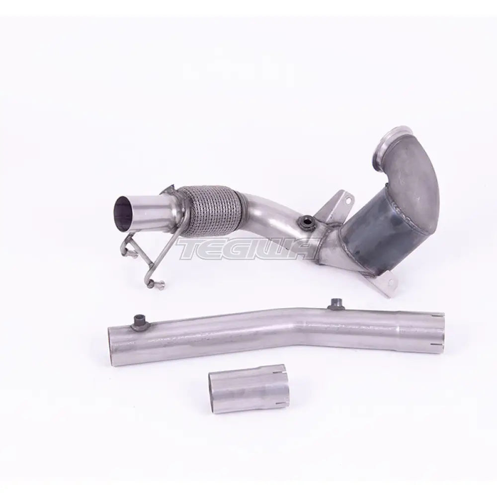 Milltek Volkswagen Polo GTI 2.0 TSI (AW 5 Door) - GPF/OPF Models Only 2019-2021 Hi-Flow Sports Cat and Downpipe Exhaust - Non-Resonated Fits with Milltek System - SSXVW564