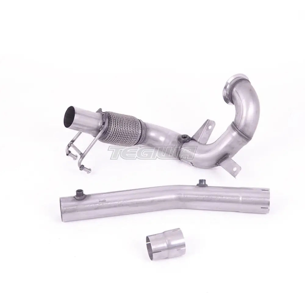Milltek Volkswagen Polo GTI 2.0 TSI (AW 5 Door) - GPF/OPF Models Only 2019-2021 Large-bore Downpipe and De-cat Exhaust - Non-Resonated Fits with OE System - SSXVW562
