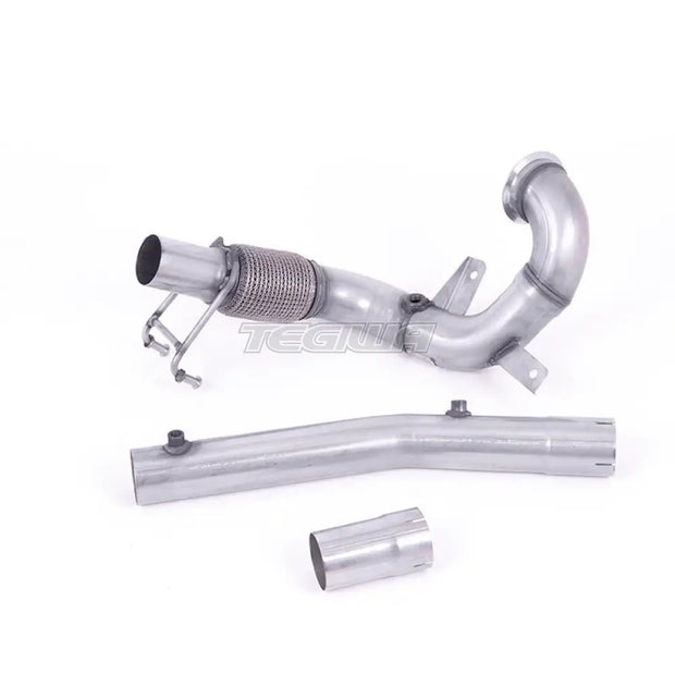Milltek Volkswagen Polo GTI 2.0 TSI (AW 5 Door) - GPF/OPF Models Only 2019-2021 Large-bore Downpipe and De-cat Exhaust - Non-Resonated Fits with Milltek System - SSXVW561