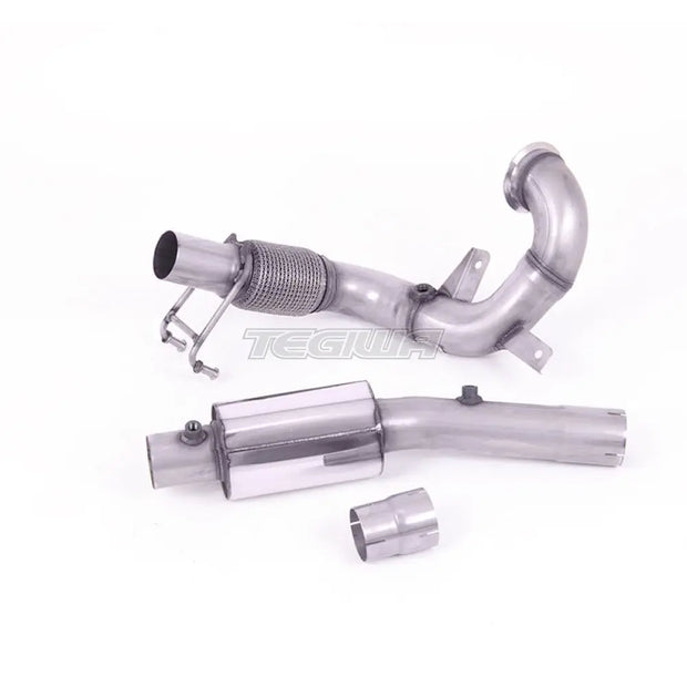 Milltek Volkswagen Polo GTI 2.0 TSI (AW 5 Door) - GPF/OPF Models Only 2019-2021 Large-bore Downpipe and De-cat Exhaust - Resonated Fits with OE System - SSXVW555