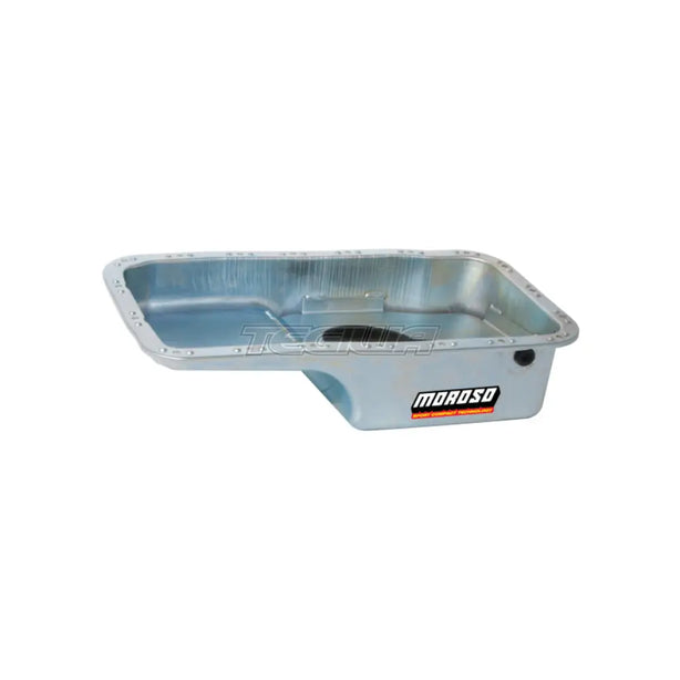 Moroso Oil Sump Pan Stock Depth with Drainbacks Honda B Series