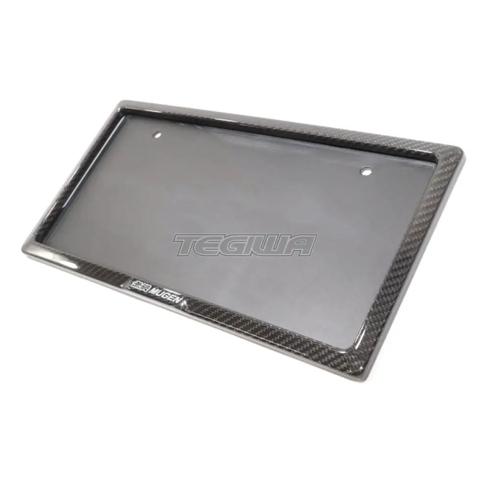 Mugen Carbon Number Plate Frame Honda
