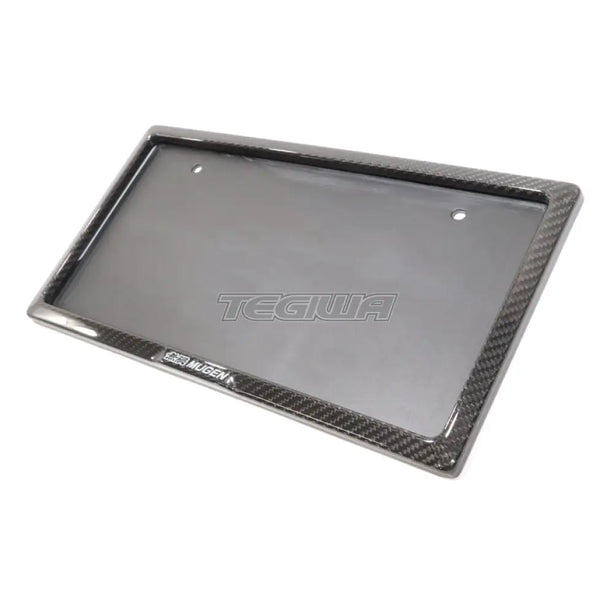 Mugen Carbon Number Plate Frame Honda