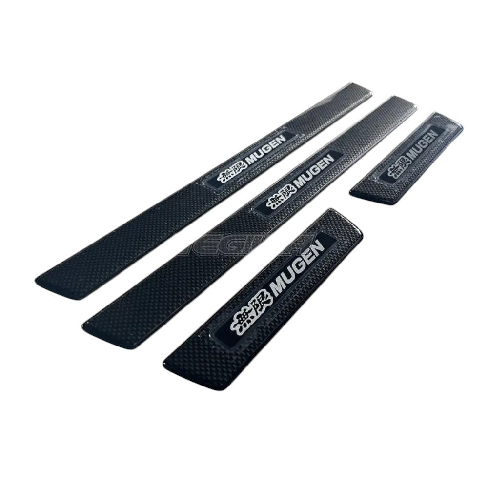 Mugen Carbon Pattern Scuff Plate Set Honda