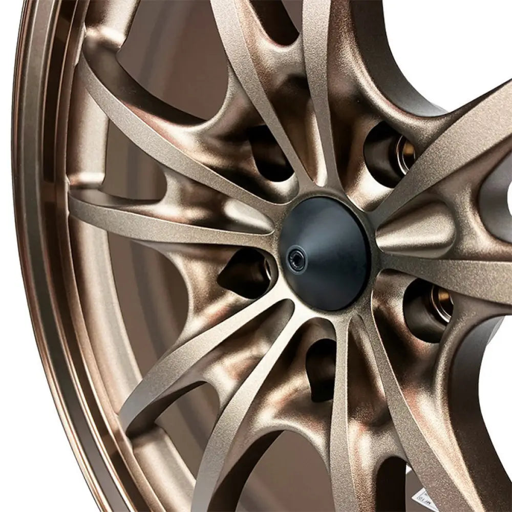 Mugen MF10 Forged Alloy Wheel 17x8 ET45 5x114 Anodized Bronze