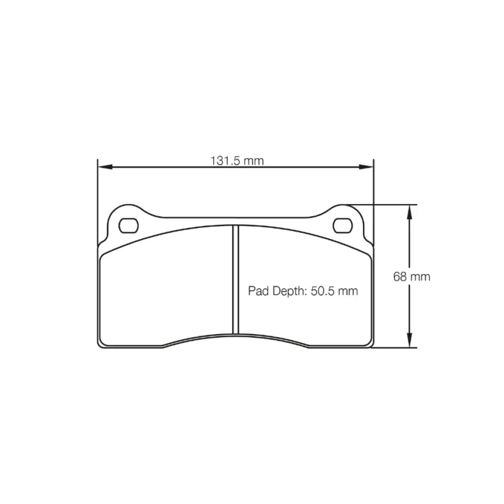 Pagid Brake Pads Audi R8 5.2 RWS 2ND Generation 18-