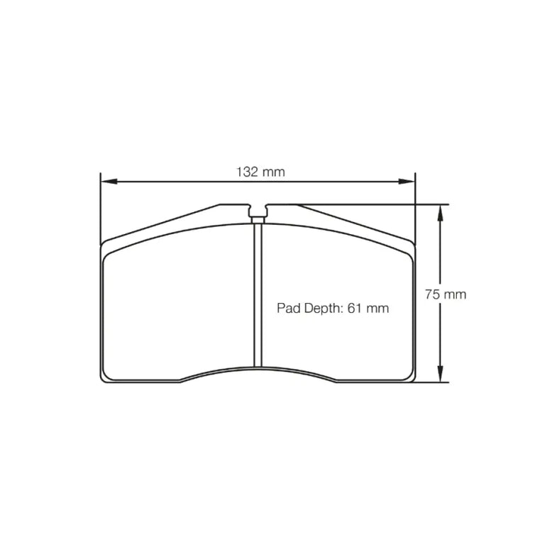 Pagid Brake Pads Audi S8 99-02