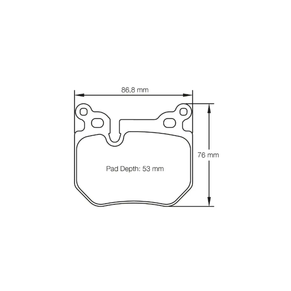 Pagid Brake Pads BMW 135I E82 & E88 41456