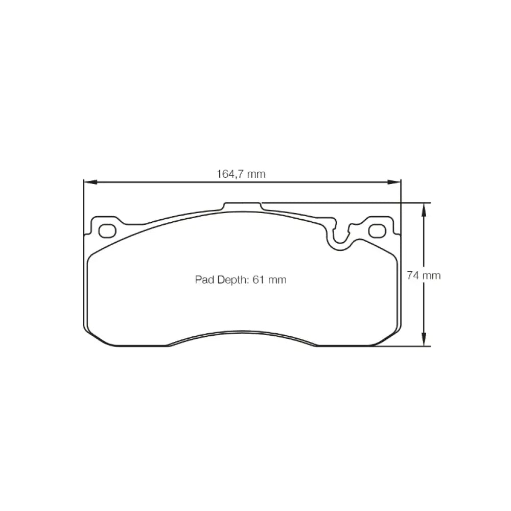 Pagid Brake Pads BMW 135I E82 & E88 41456