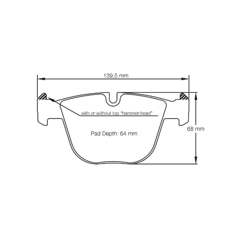 Pagid Brake Pads BMW M3 E90 / E92 41456