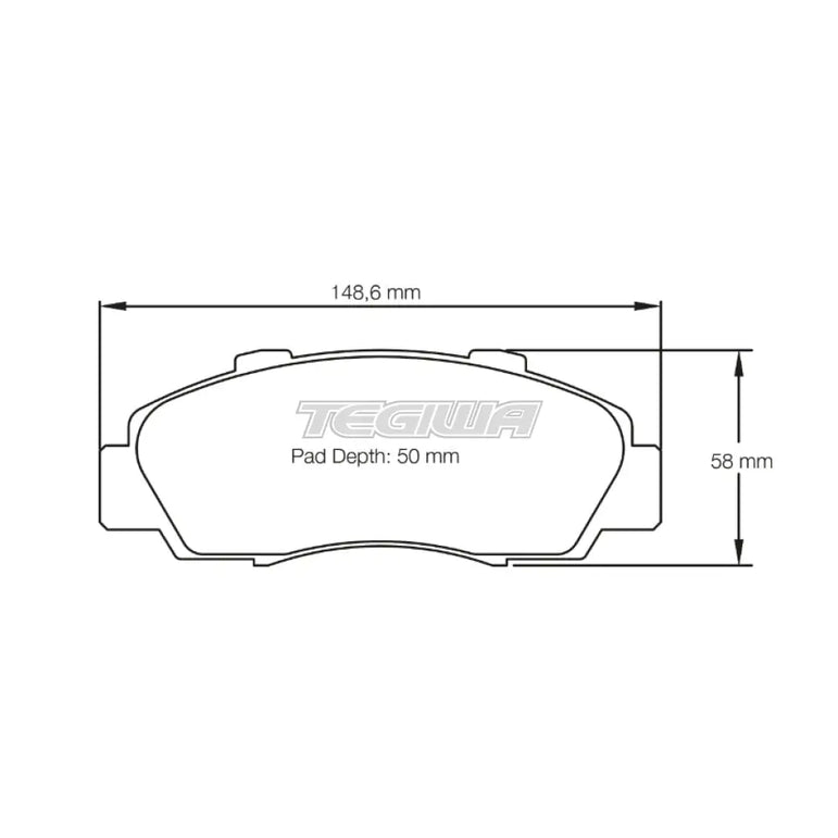 Pagid Brake Pads Honda NSX 90-05