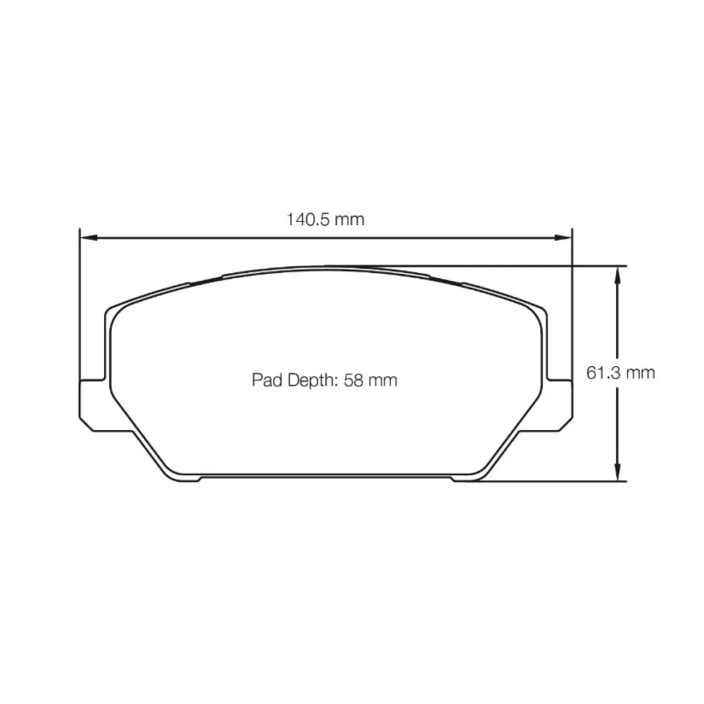 Pagid Brake Pads Hyundai I30 N 18+
