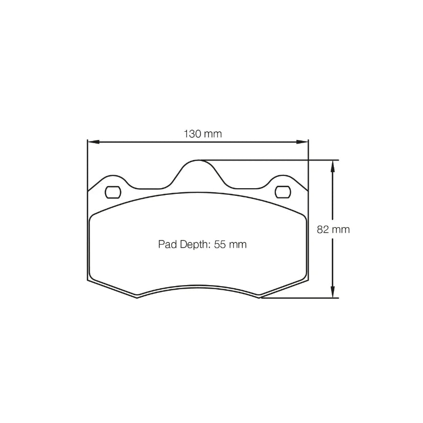 Pagid Brake Pads Lotus Evora 3.5 400 15-