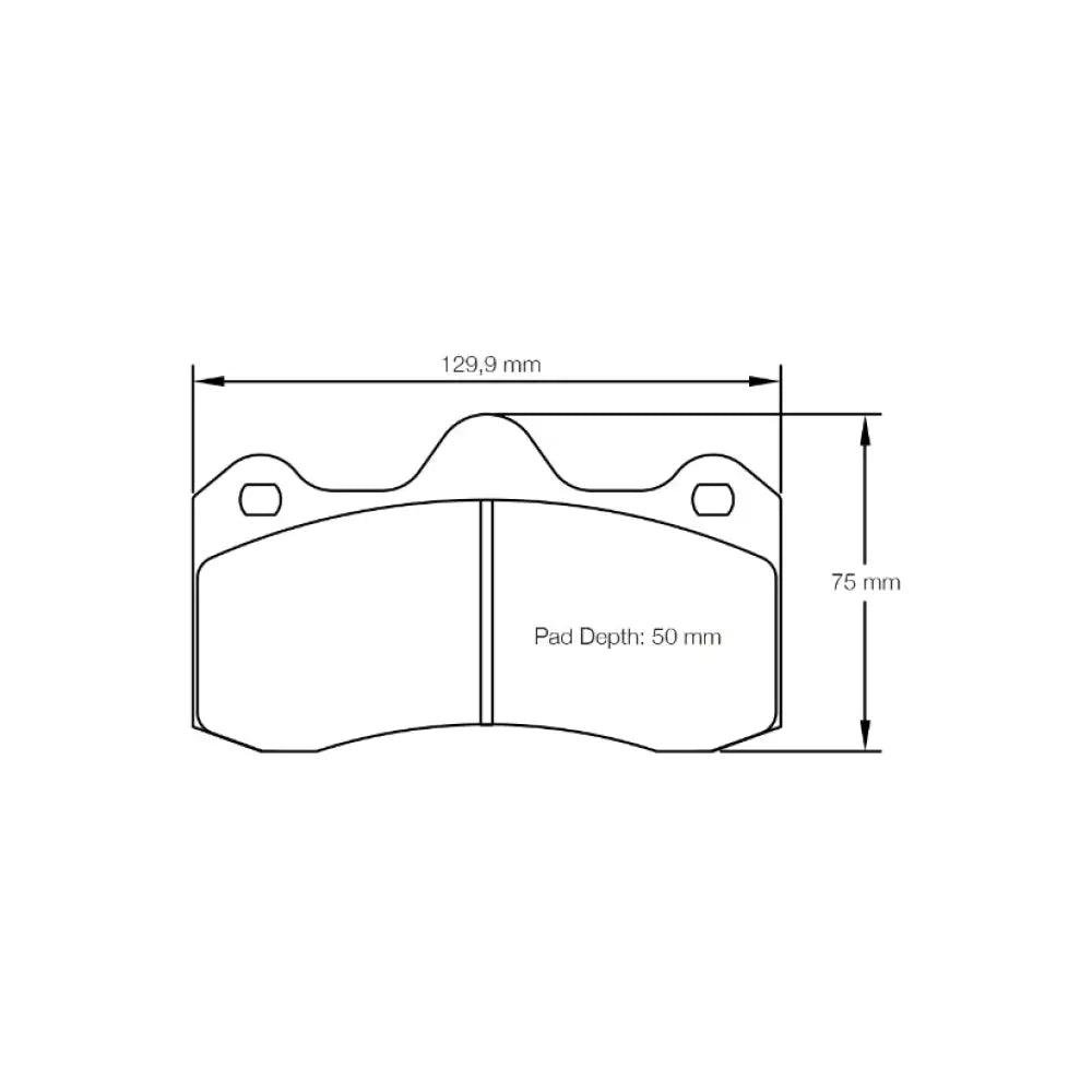 Pagid Brake Pads Lotus Evora 3.5 AND 3.5S 42614