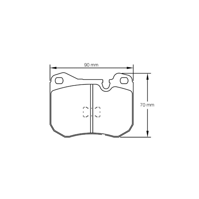 Pagid Brake Pads Porsche 944 2.5/2.5 S/2.7 81-91
