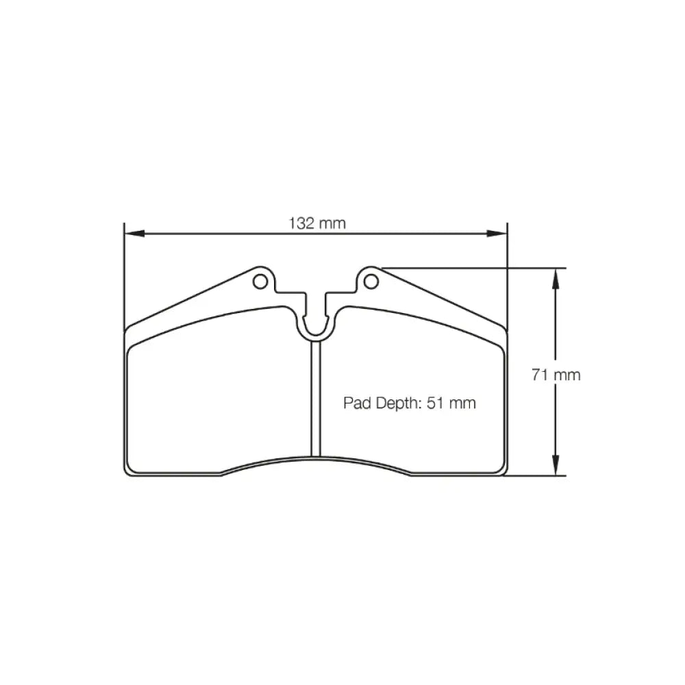 Pagid Brake Pads Porsche 964 3.3 Turbo & Turbo S 88-91