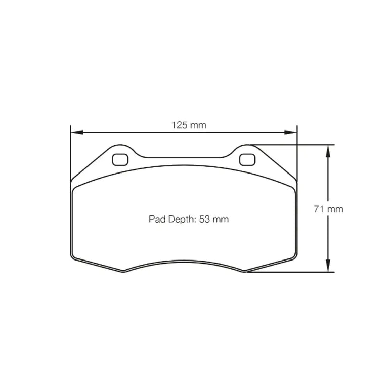 Pagid Brake Pads Renault Clio III 2.0 16V Sport 43804