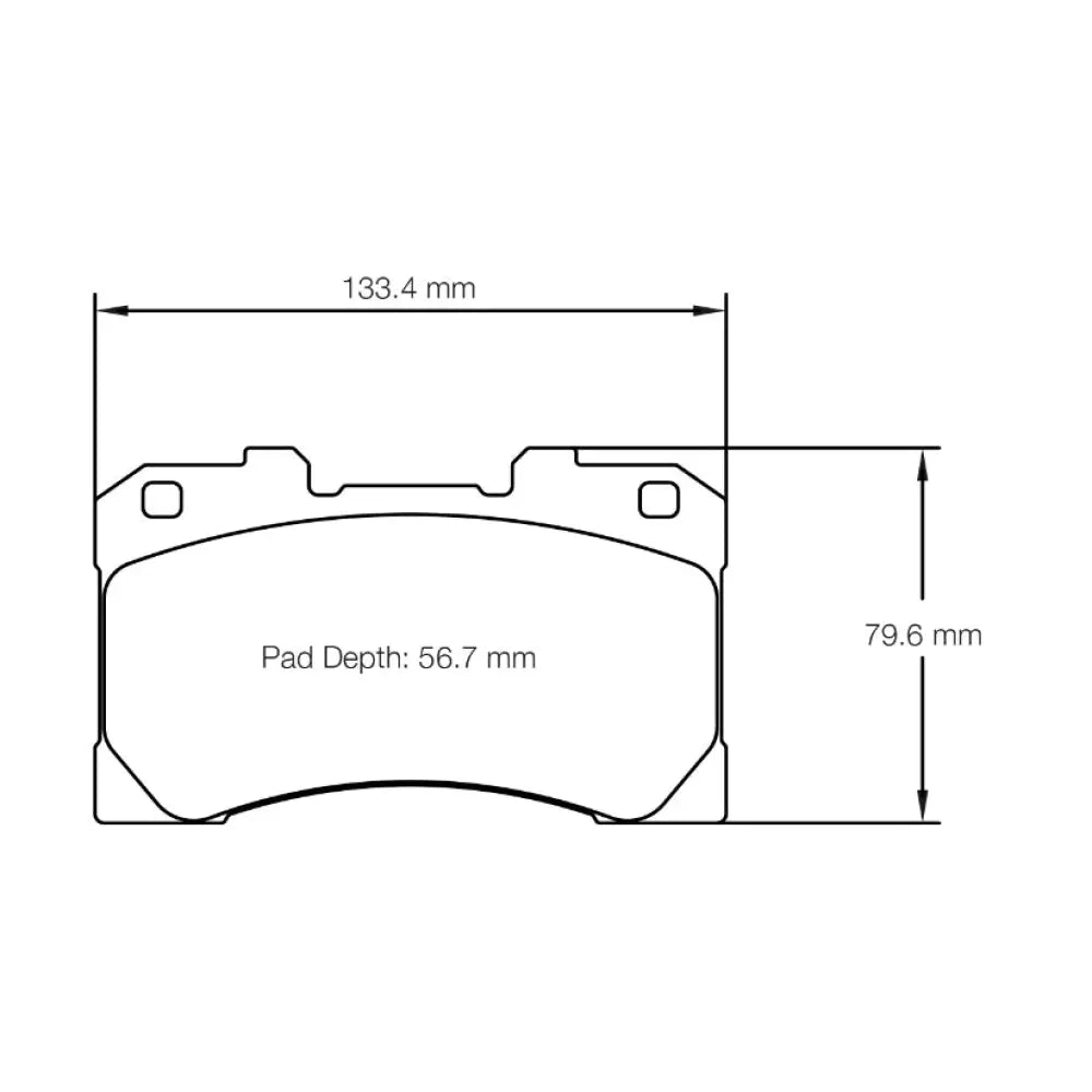 Pagid Brake Pads Toyota GR Yaris 20+