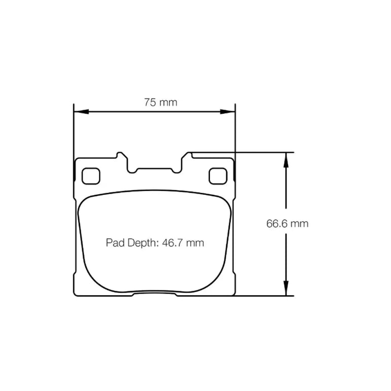 Pagid Brake Pads Toyota GR Yaris 20+