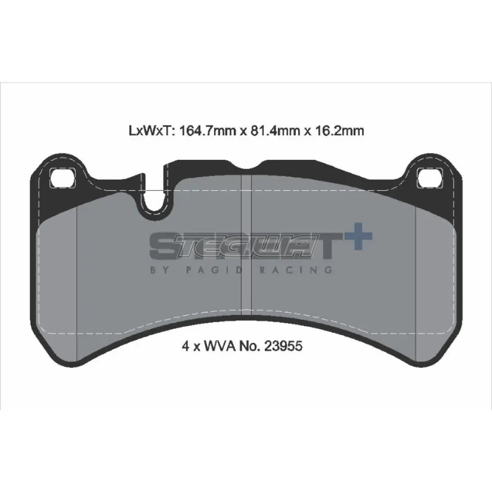 Pagid Street+ Brake Pads Mercedes SLK-Class AMG SLK55 04-11 Front