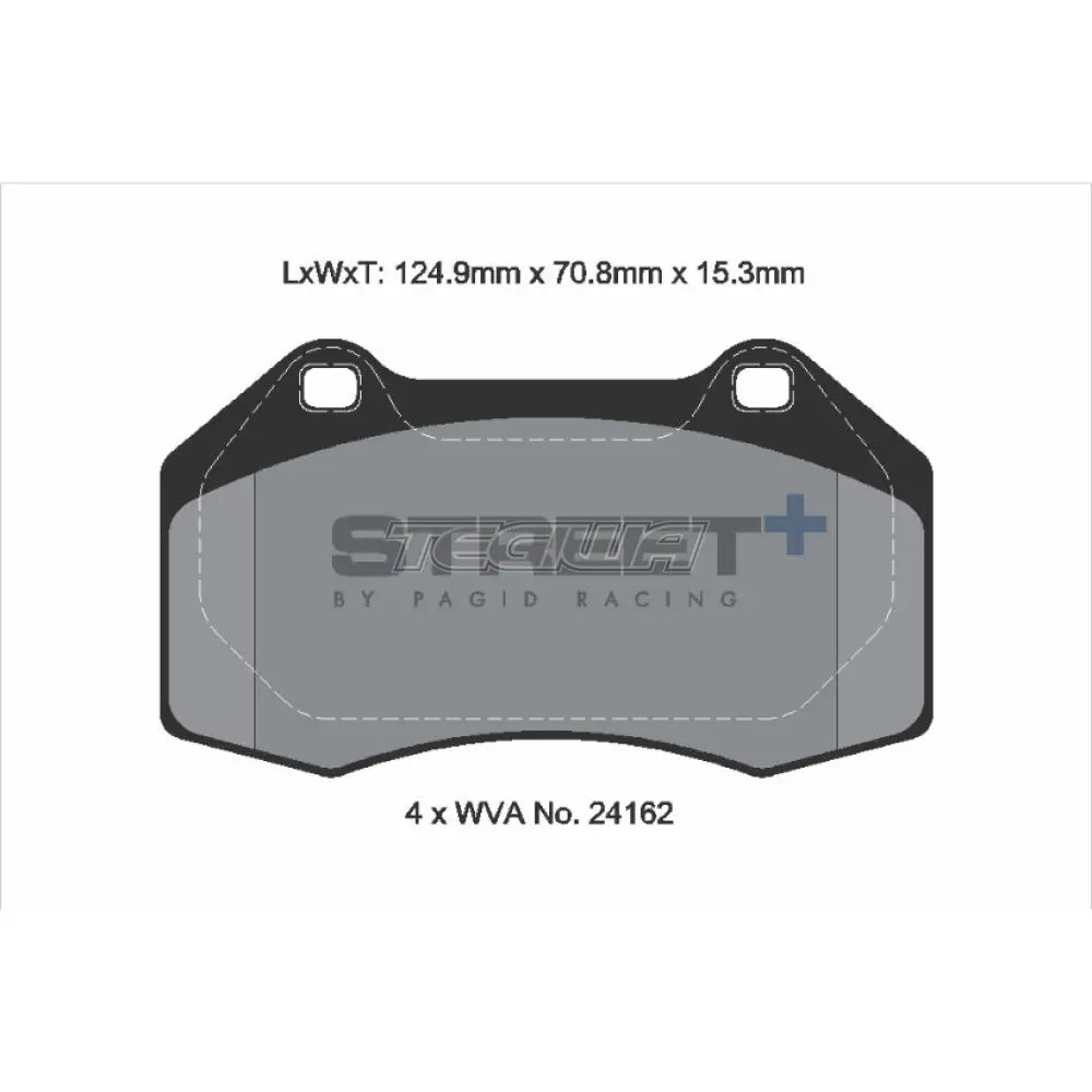 Pagid Street+ Brake Pads Renault Clio MK3 Sport 197 200 06-14 Front