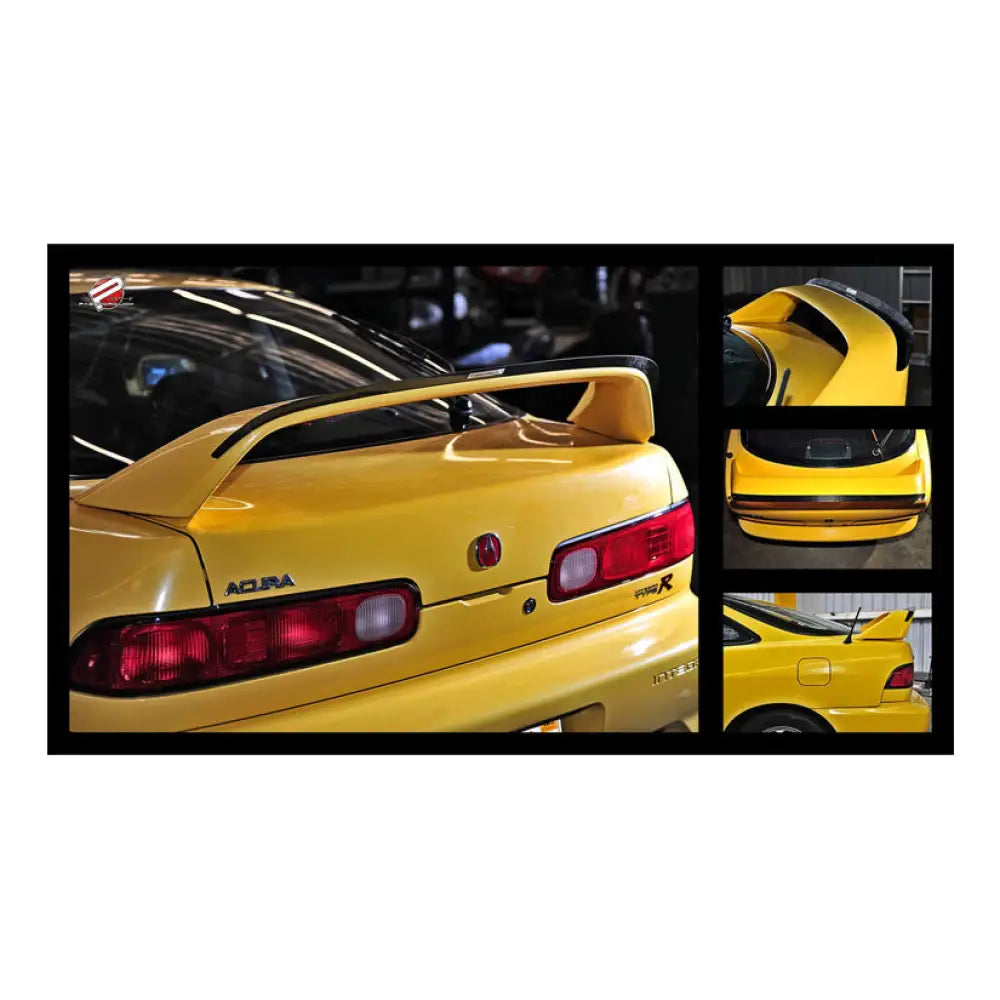 Password JDM Carbon Spoiler Lip Gurney Flap Honda Integra Type R DC2 94-01